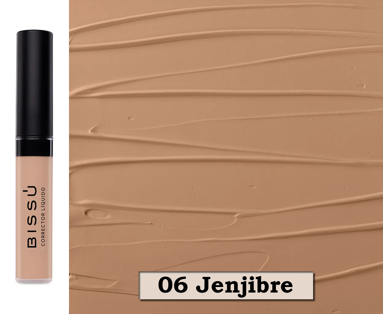 Bissú Corrector Líquido 06 Jenjibre