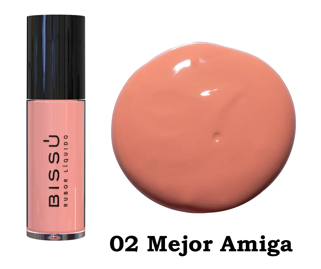 Bissú Rubor Líquido 02 Mejor Amiga